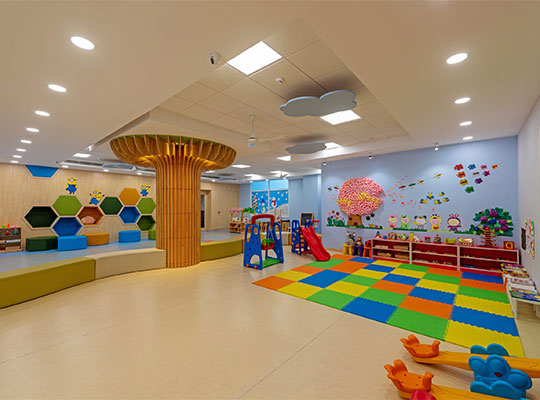 Piso em PVC（Jardim de infância ）